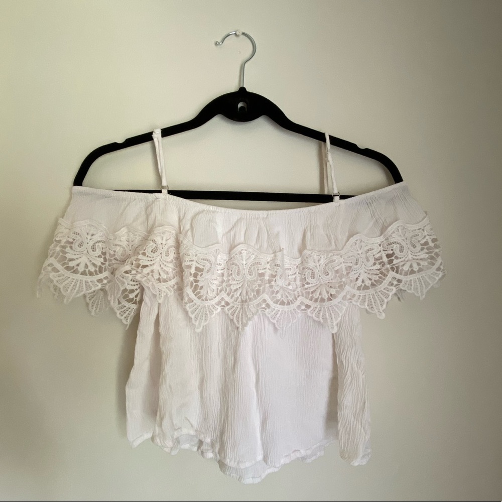 3️⃣/$1️⃣5️⃣ Lace Off the Shoulders - Picture 4 of 4